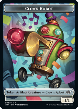 (UNF-token)Clown Robot Token【No.003】