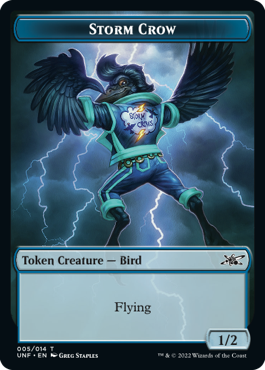 (UNF-token)Storm Crow Token【No.005】