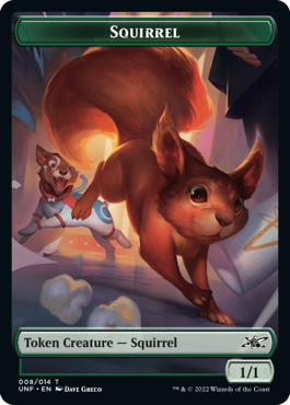 (UNF-token)Squirrel Token【No.008】