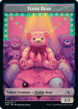 (UNF-token)Teddy Bear Token【No.009】