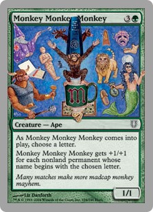 【Foil】(UNH-CG)Monkey Monkey Monkey