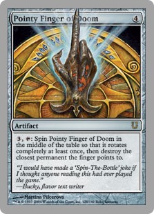 【Foil】(UNH-RA)Pointy Finger of Doom