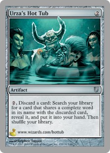 【Foil】(UNH-UA)Urza's Hot Tub