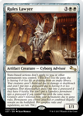 【Foil】(UST-RW)Rules Lawyer