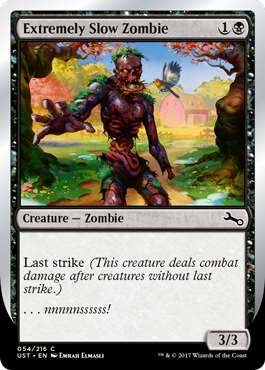 【Foil】(UST-CB)Extremely Slow Zombie (D)