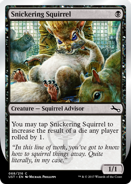 【Foil】(UST-CB)Snickering Squirrel