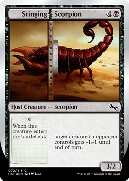 【Foil】(UST-CB)Stinging Scorpion