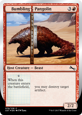 【Foil】(UST-CR)Bumbling Pangolin