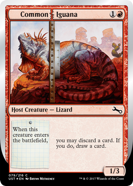 【Foil】(UST-CR)Common Iguana