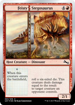 【Foil】(UST-CR)Feisty Stegosaurus