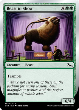 (UST-CG)Beast in Show (B)