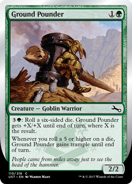 【Foil】(UST-CG)Ground Pounder