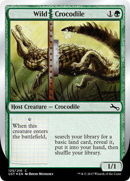 【Foil】(UST-CG)Wild Crocodile