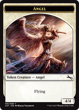 MTG 天使 トークン　4枚セット PRM)天使(Promo)(和トークン)(F)/ANGEL | (FOIL)神話レア・レア
