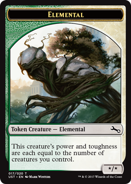 (UST-Token)Elemental Token/エレメンタルトークン