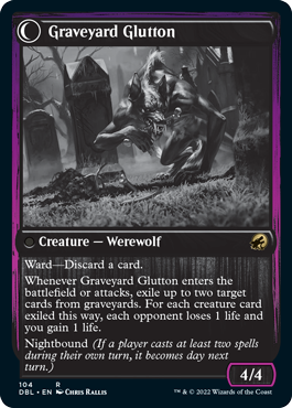 (DBL-RB)Graveyard Trespasser/墓地の侵入者