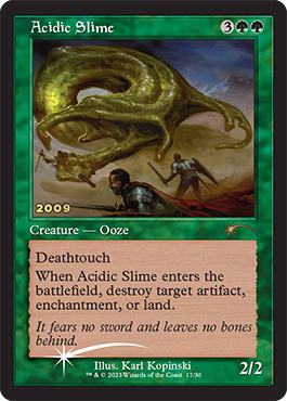 【Foil】(Promo-30th-RG)Acidic Slime/酸のスライム