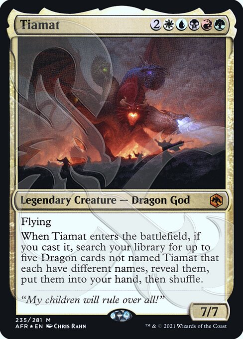(Promo-PAFR-MM)Tiamat/ティアマト【Ampersand Foil】