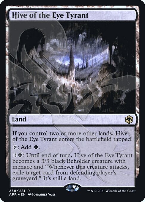 (Promo-PAFR-RL)Hive of the Eye Tyrant/目玉の暴君の住処【Ampersand Foil】