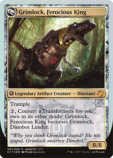 (Promo-Hascon)Grimlock, Dinobot Leader