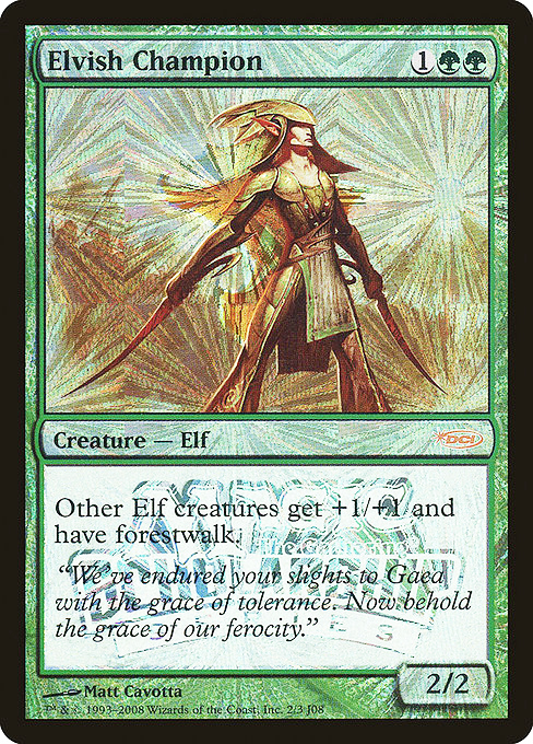 (Promo-JSS)Elvish Champion/エルフのチャンピオン