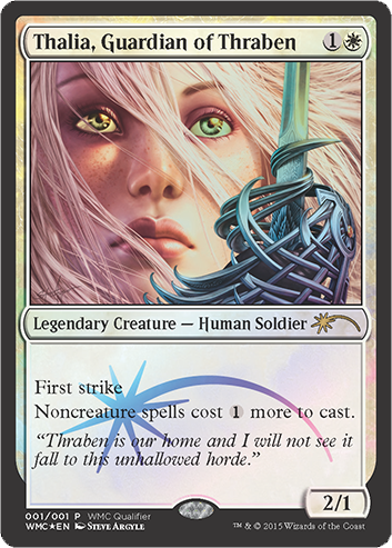 (Promo-WMCQ)Thalia, Guardian of Thraben/スレイベンの守護者、サリア