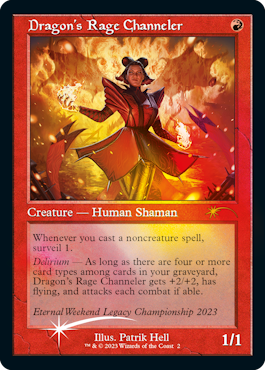 【Foil】(Promo-PEWK)Dragon's Rage Channeler/ドラゴンの怒りの媒介者