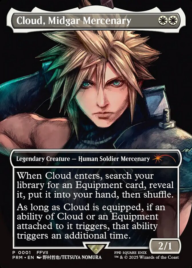 (Promo-Pro_Tour)Cloud, Midgar Mercenary/ミッドガルの傭兵、クラウド