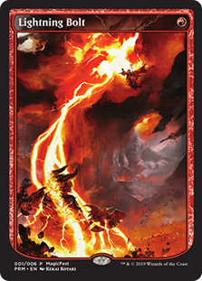 (Promo-MagicFest)Lightning Bolt/稲妻【Non-Foil】