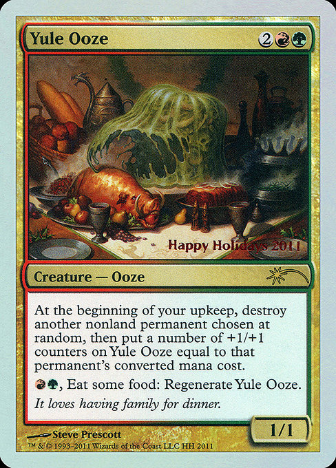 【Foil】(Promo-HHO)Yule Ooze (2011年)