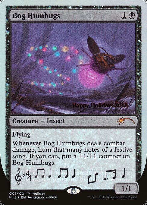 【Foil】(Promo-HHO)Bog Humbugs (2018年)
