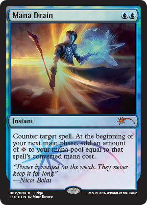 (Promo-Judge)Mana Drain/マナ吸収