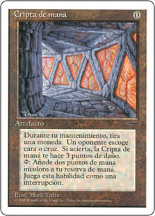 (Promo-Book)Mana Crypt/魔力の墓所 :Spanish