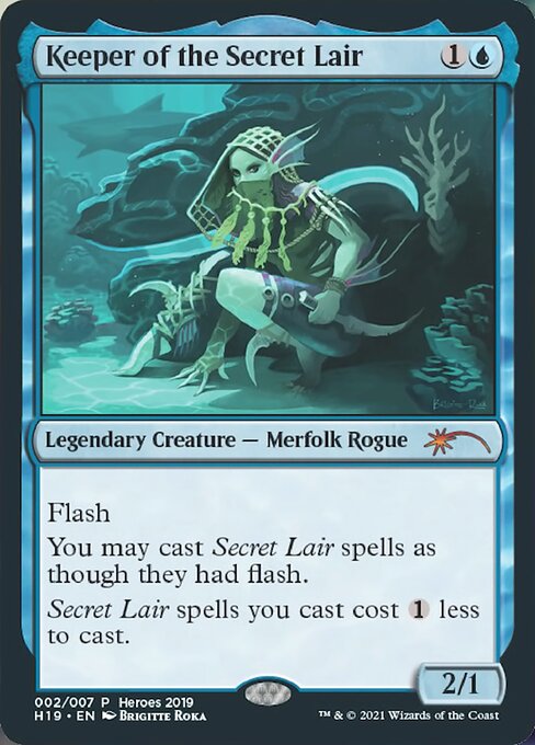 【Foil】(Promo-Heroes_of_the_Realm_2019-RU)Keeper of the Secret Lair