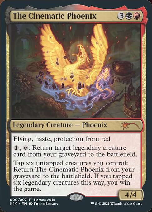 【Foil】(Promo-Heroes_of_the_Realm_2019-RM)The Cinematic Phoenix