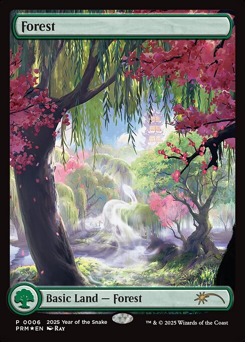 【Foil】(Promo-PL25)Forest/森 【No.0006】