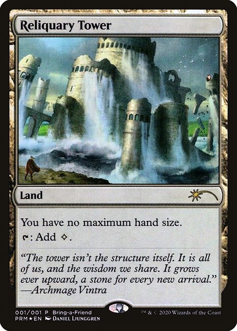 【Foil】(Promo-Love_Your_LGS_2020-RL)Reliquary Tower/聖遺の塔