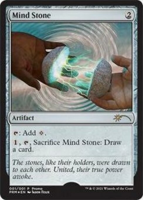 【Foil】(Promo-Wizards_Play_Network_2021-RA)Mind Stone/精神石