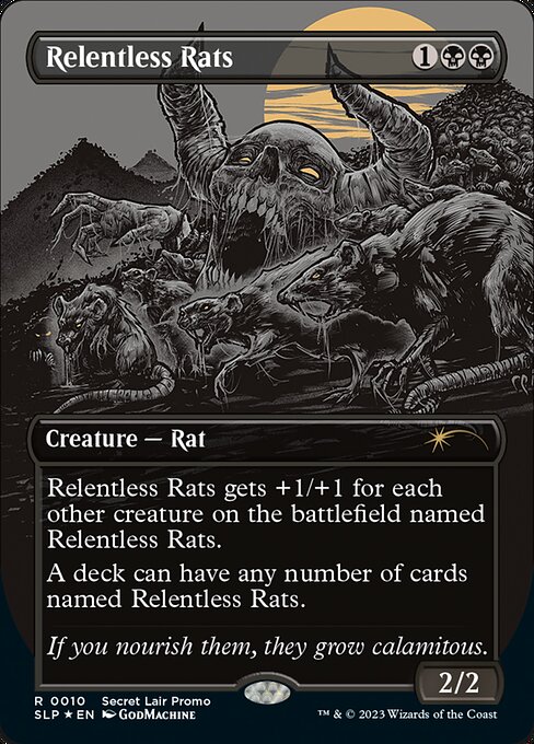 (Promo-SLP)Relentless Rats/執拗なネズミ 【No.0010】