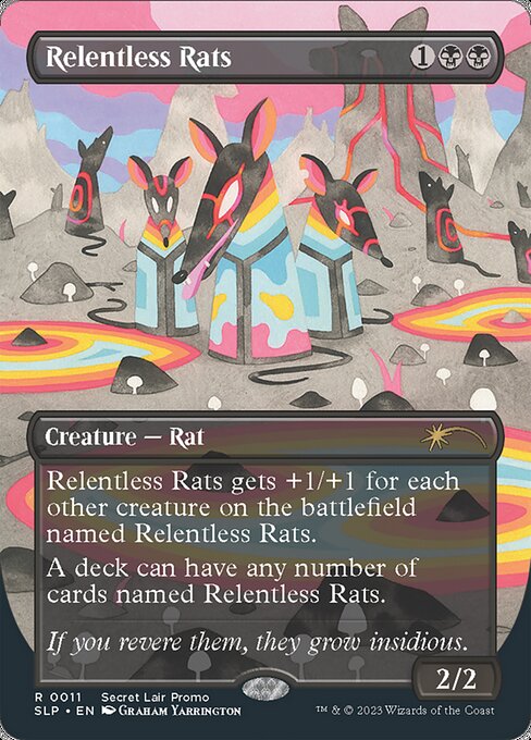 (Promo-SLP)Relentless Rats/執拗なネズミ 【No.0011】