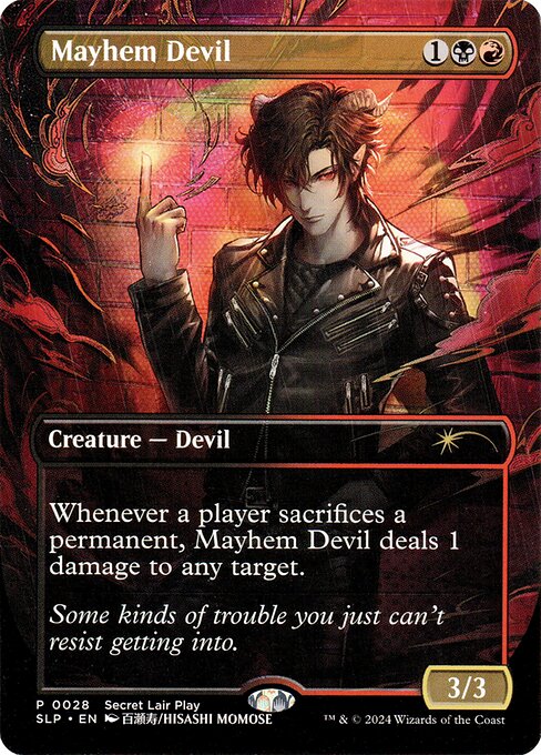 (Promo-SLP)Mayhem Devil/波乱の悪魔 【No.0028】