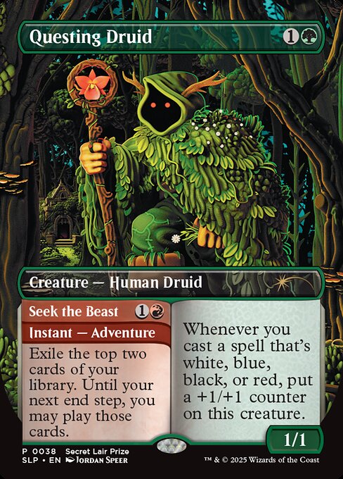 (Promo-SLP)Questing Druid/探索するドルイド 【No.0038】