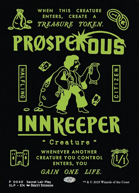 (Promo-SLP)Prosperous Innkeeper/裕福な亭主 【No.0040】