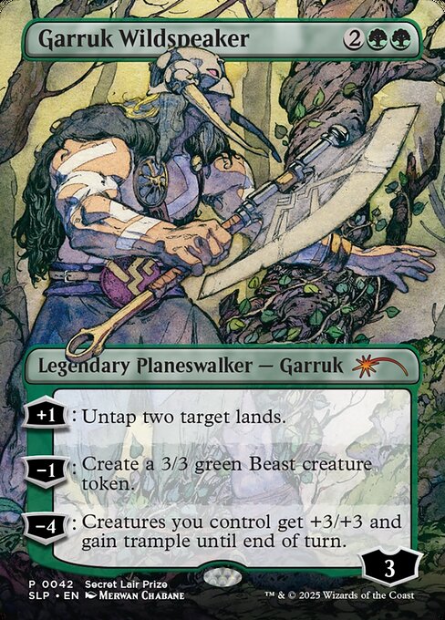 (Promo-SLP)Garruk Wildspeaker/野生語りのガラク 【No.0042】
