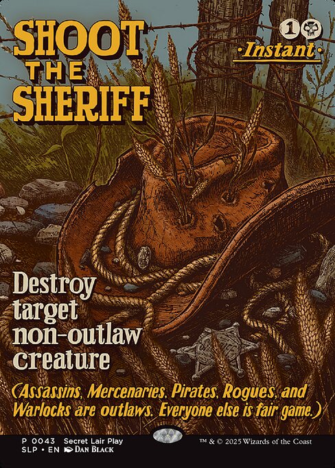 (Promo-SLP)Shoot the Sheriff/保安官を撃て 【No.0043】