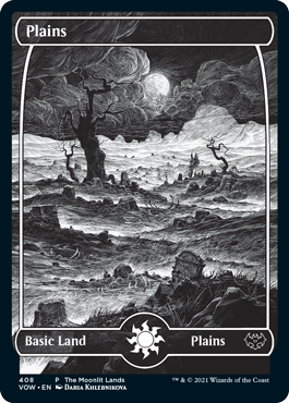 【Foil】(Promo-The moonlit Lands)Plains/平地
