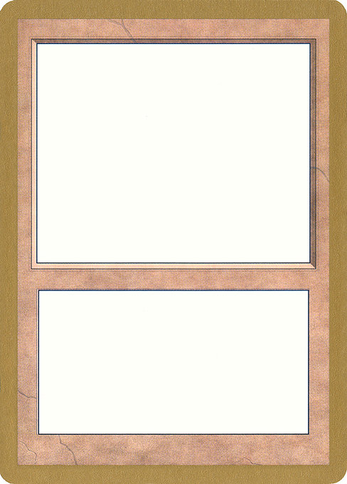 (World_Championships)Blank Card/ブランクカード