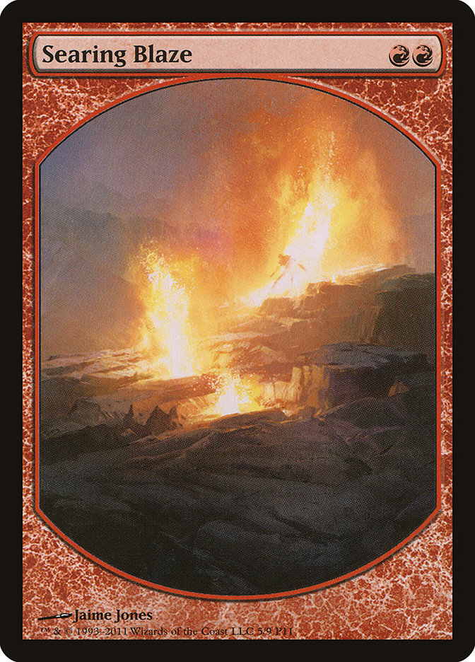 (Promo-PLAYER_REWARDS)Searing Blaze/焼尽の猛火