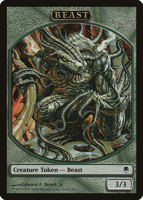 (Promo-PLAYER_REWARDS)Beast Token/ビーストトークン (Illus.Edward P. Beard Jr)