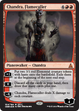 (Promo-SDCC)Chandra, Flamecaller/炎呼び、チャンドラ 【SDCC2016】